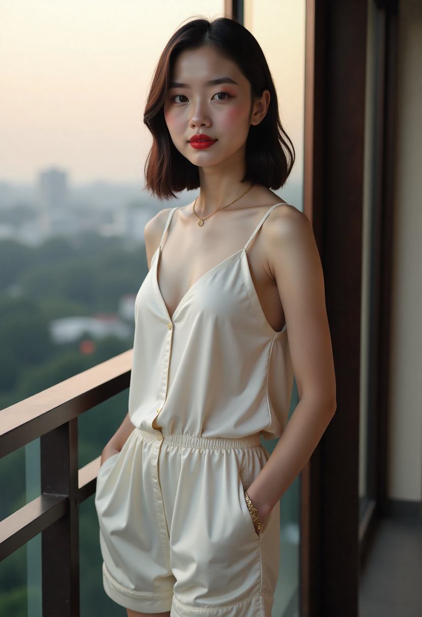 银幕边上的人的头像